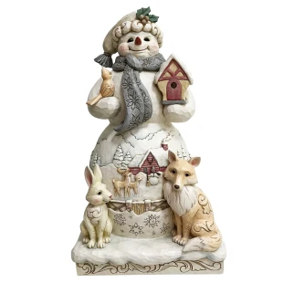 Snowman Statue by Jim shore