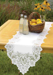 Heirloom heritage lace runner