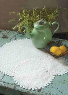Heritage lace soft crochet doilies