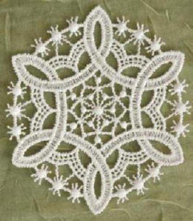 Heritage lace ornament