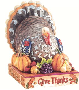 Jim shore Thanksgiving turkey