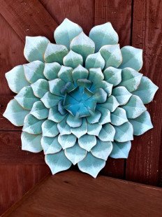 Metal Wall Sculpture by Ganz