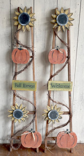 Amish Made Fall Ladder by Blue Spruce Crafts