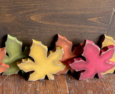 Amish Made Mini Leaves by Blue Spruce