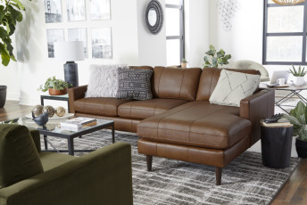 Stationary Sectional Sofa by Best Home Furnishing