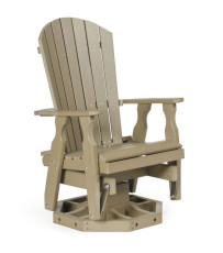 Fanback Swivel Glider | Leisure Lawns