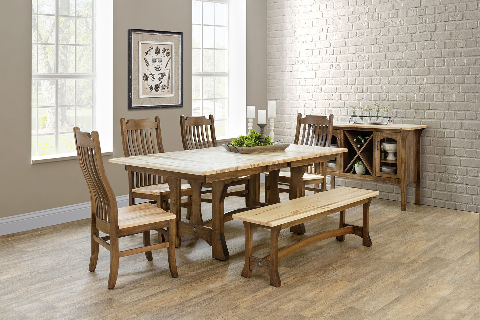 Customizable Dining Room Furniture: Design Your Perfect Set - Amish ...